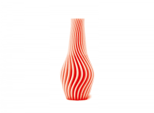 Vase from 3D printing